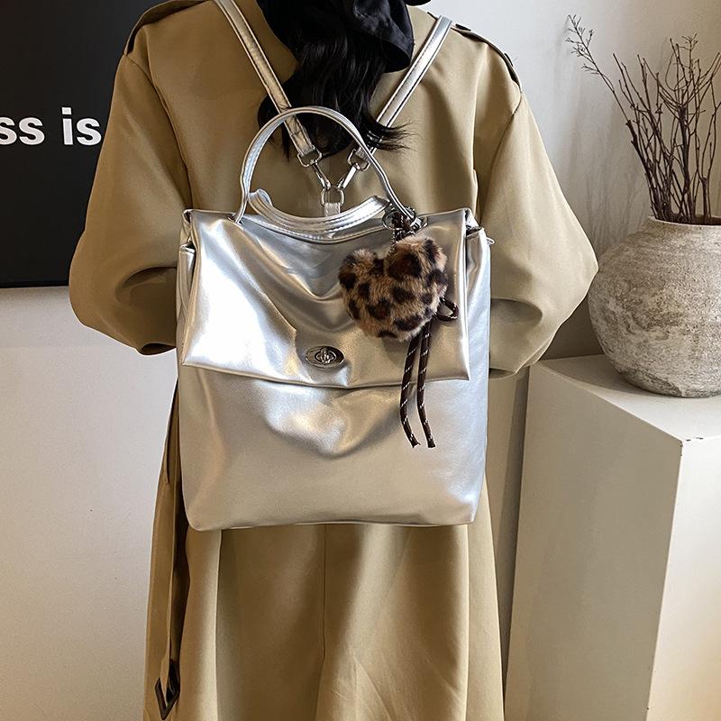 Student Class Backpack Women's 2025 New Trend Fashion Student Bag Premium Versatile Women's Bag