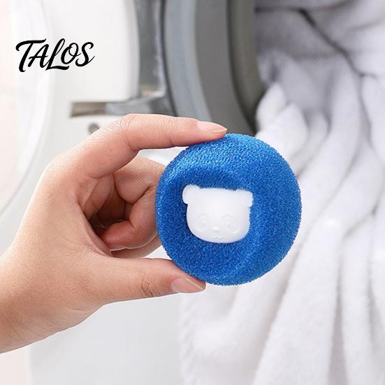 Kleidung Haar Entferner 10 Stück Fusselrolle Waschbälle, Einfach zu Benutzen Wiederverwendbarer Ball Entferner, Waschmaschine Haustier Fänger,