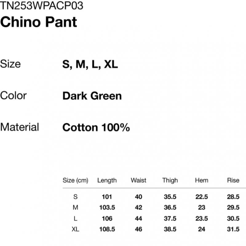 ThIs Is Never That Chino Pant Dark Green