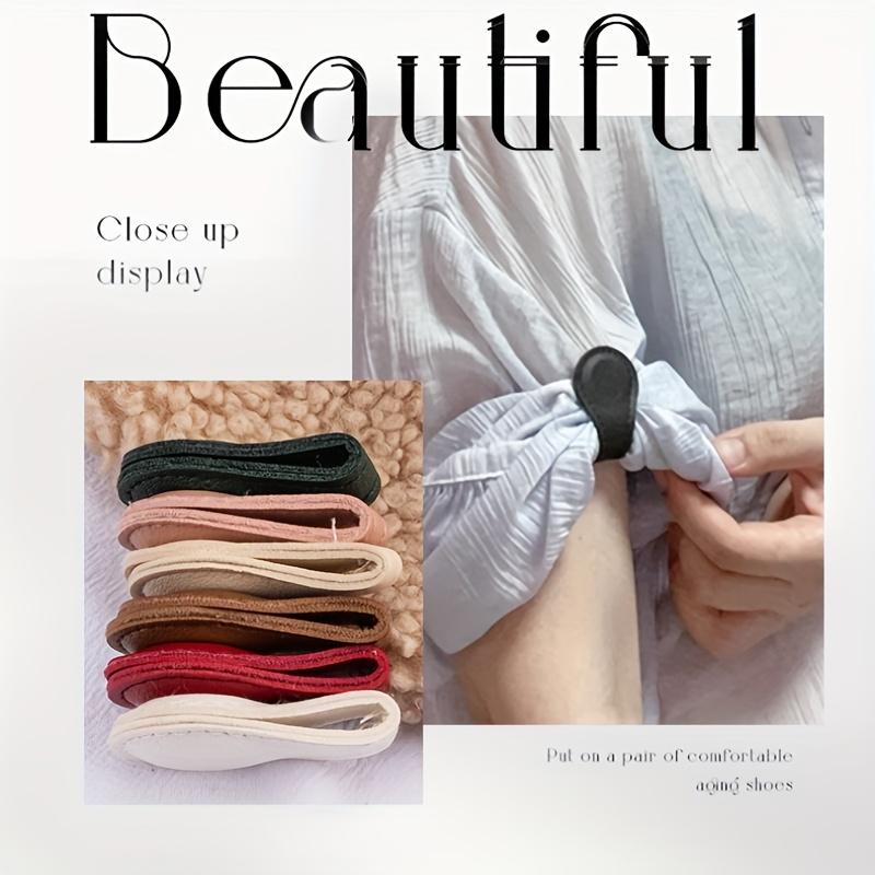 4pcs Magnetic Hemming Clips, No-Sew Strong Magnetic Fasteners, Cuff and Hem Fixing Clips, Multi-Purpose Magnetic Bookmark Clips