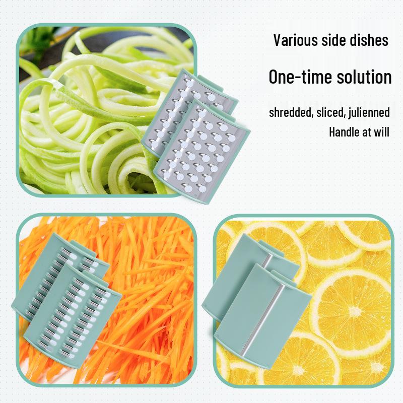 Multifunctional Vegetable Cutter & Grater: Slice & Grate Potatoes, Cucumbers & More