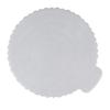 Set of 5 Nonslip Plastic Cake Stands with Textured Bottom ABS Texture for Firm Cake Positioning During Parties and Event