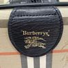 Excellent Burberrys Boston bag Shadow Horse Nova Check Pattern Leather Used