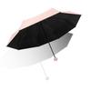 Anti-UV Flat Five Fold Six Bone Umbrella Mini Folding Sun Umbrella  Outdoors