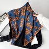 Silk scarf premium herringbone pattern double-sided printed square scarf 91 autumn and winter decorative gift high-end scarf silk scarf gift