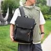 Schoolbag Business Backpack Men's Printed Business Commuter Backpack Travel Casual Large Capacity Laptop Backpack