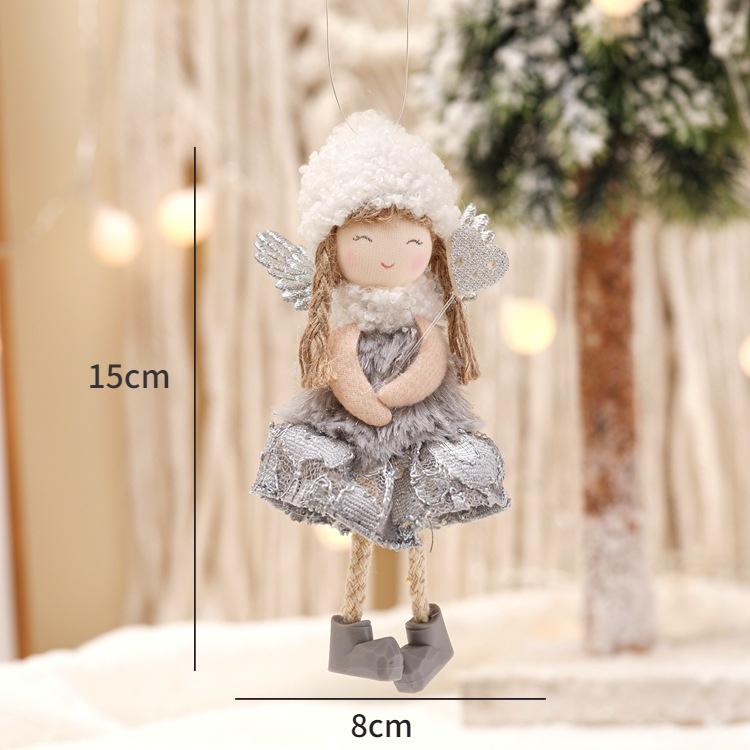 Christmas Angel Doll New Year 2025 Gifts Christmas Decorations for Home Navidad 2025 Natal Xmas Tree Pendant Ornaments Noel Deco