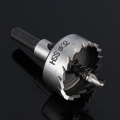 Stainless Steel Drill Bit Metal Heavy Duty Hole Saw Cutter Tool 32mm