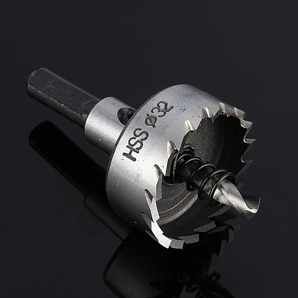 Stainless Steel Drill Bit Metal Heavy Duty Hole Saw Cutter tool 32mm