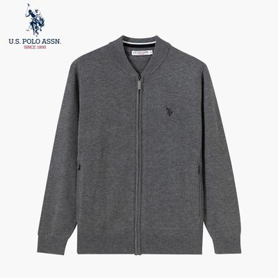 Cardigan en tricot pour homme en mélange de laine