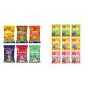 Slurrp Farm Healthy Breakfast and Snacks Trial Pack Combo, 300g (Pack of 6, 50g Each) & Slurrp Farm Fruit and Vegetable Teething Puffs, Pack of 9