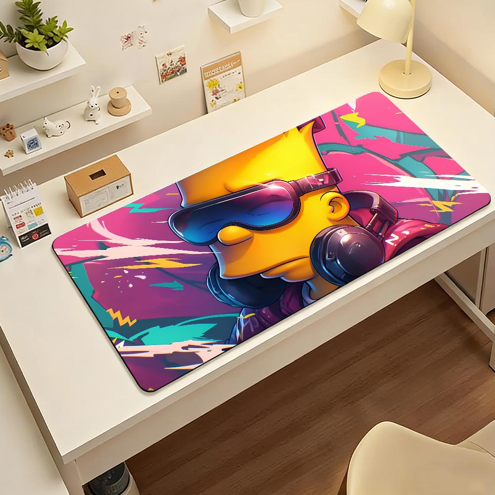Cartoon The S-Simpsons-S Mouse Pad Computer Laptop Rubber Non-slip Mouse Mat Mousepad Gamers Decoracion Desk Mat