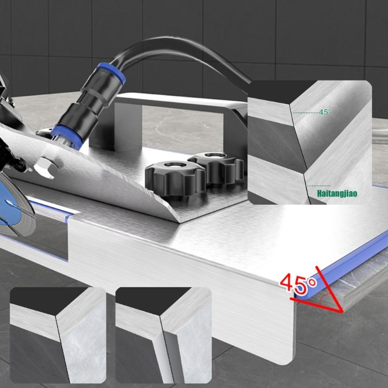 Professional Tile Cutter Attachments For 100-Type Angle Grinders Metal Construction Adjustable Guide