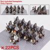 Medieval Dwarf Wild Boar Chariot Army Figures Set Mini Lord Building Blocks Bricks Toy