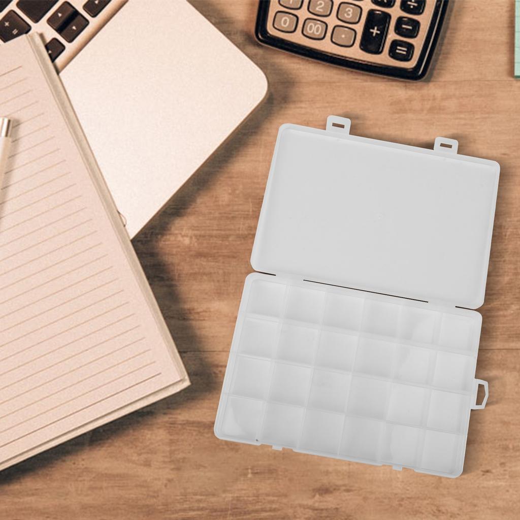 Transparent Compartment Storage Beads Package Content