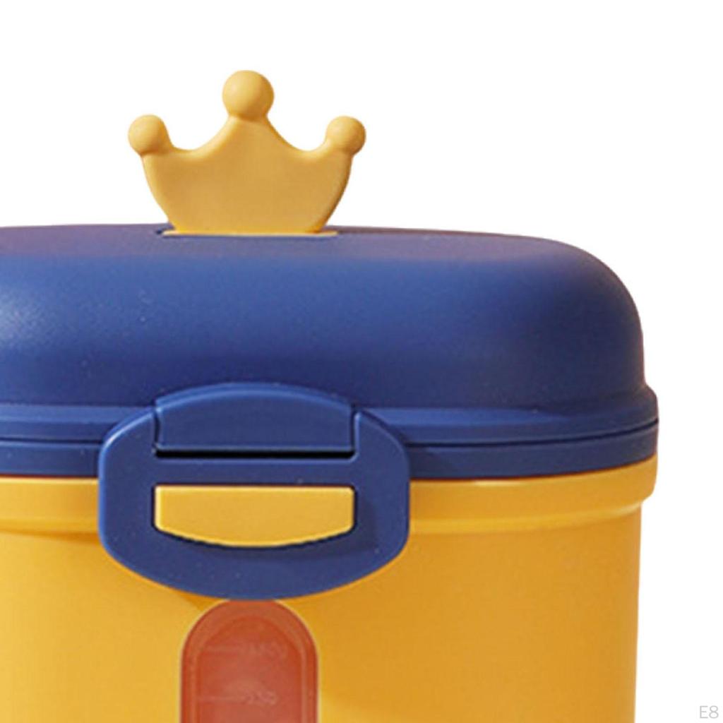 Formula Dispenser Container Milk Powder Food Storage Box for Bedroom