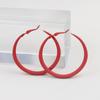 Fashion Luxury  Hoop Big Candy Jewelry Circle Hoop Earrings for Women Female Ear for Ring Fashion Jewelry Nightclub Ladies Earrings Accessories