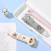 1/4pcs Cartoon Cat Town Eraser Mini Kitty Push Type Rubber Erasers for Pencil Cleaning Stationery School Student