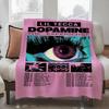 L-Lil T-Tecca Rapper Blanket Design Lightweight  For Dorms, Naps, Living Room, Office,Sofa,All-Season