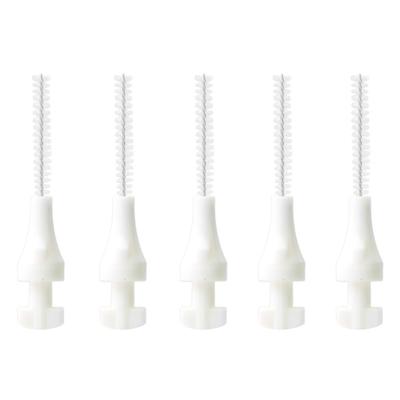 Paro Sonic Interdental Brush Replacement Set (White), Ultra-Fine, Cylindrical, 5 Brushes [Parosonic]