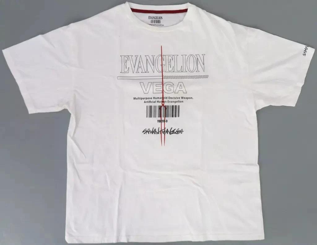 

Samantha Vega Neon Genesis Evangelion NERV Model White T T-Shirt Free Size 4XL
