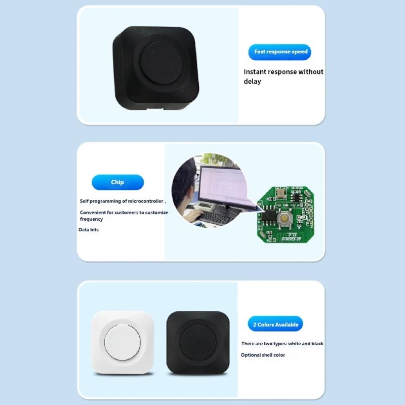 Remote Controller Customizable Button Enabling One Touch Multiple Devices Control For Home Automation Strong Capability