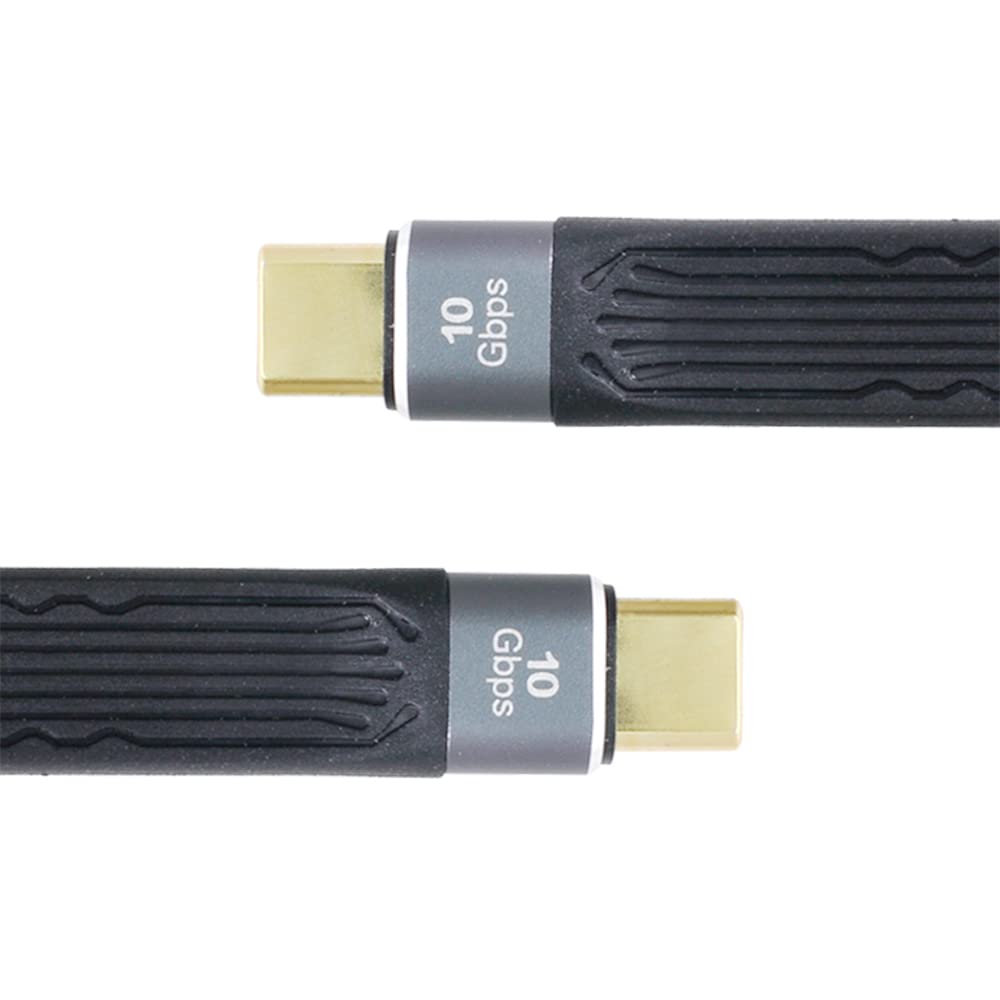 Cablu de date plat subțire FPC USB 10Gbps de la tată la tată NFHK pentru laptop telefon mobil 13cm Type-C USB-C 3.1 &