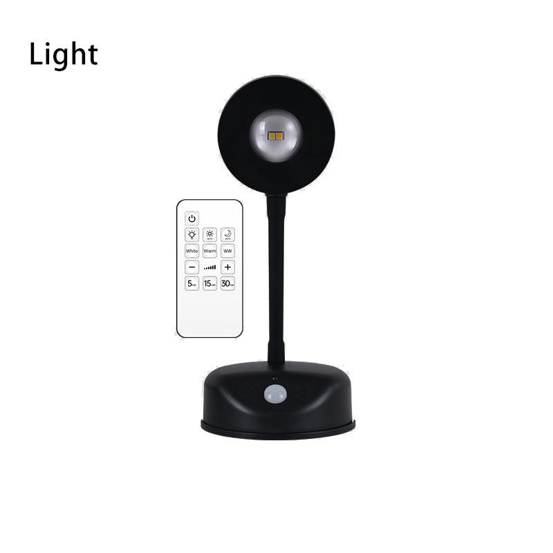 

Spotlight Wall Led Intelligent Body Sensing Remote Control Light Charge Usb чёрный