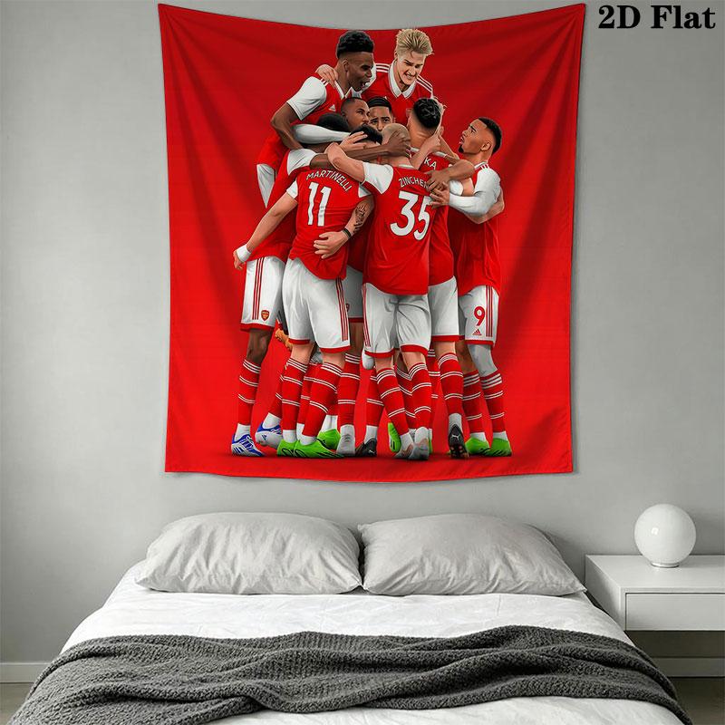 Arsena team Wall Hanging Printed Fabric Blanket Decorative Tapestries for Bedroom Living Room Home Decor