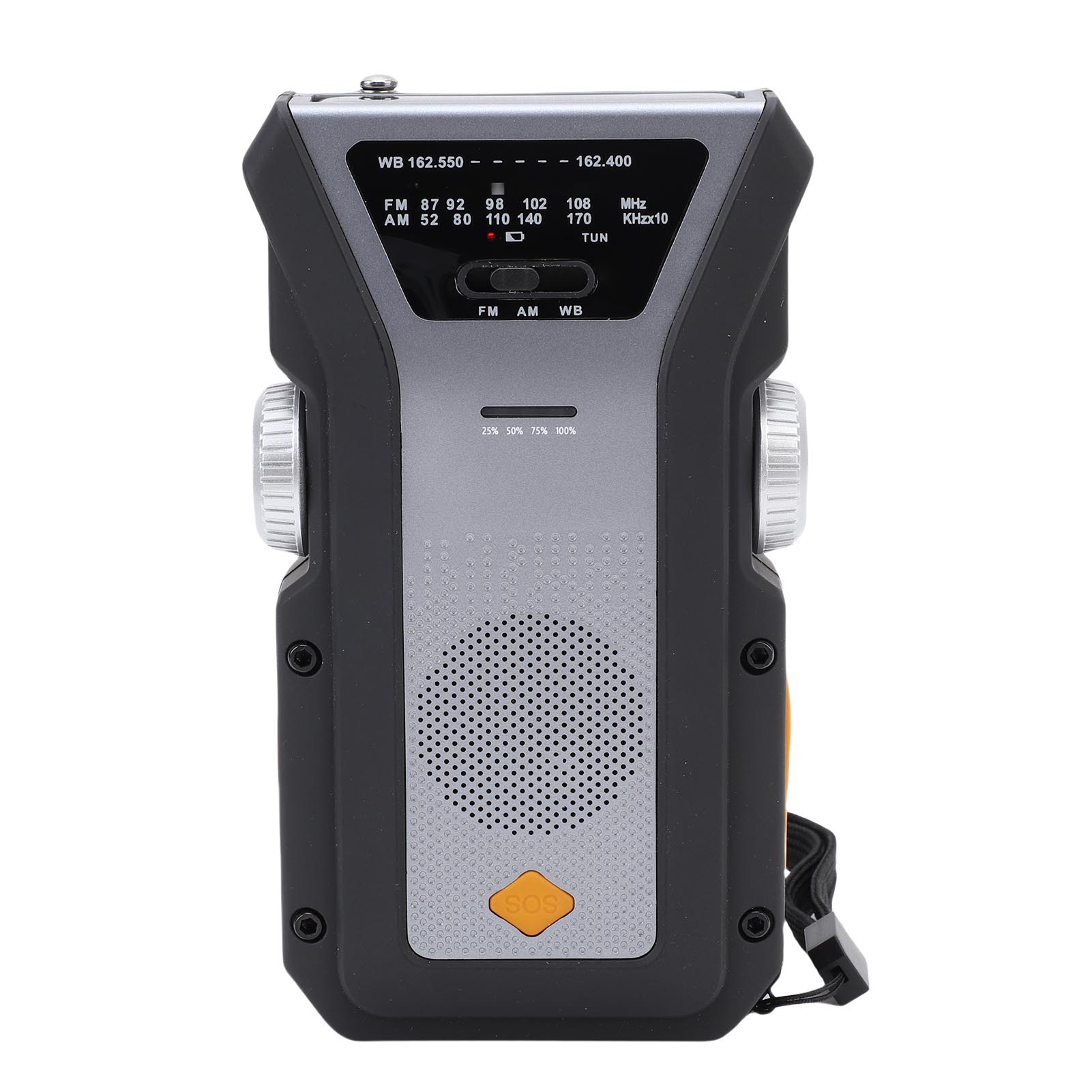 

Солнечное радио с ручным заводом, аккумулятор 4000 мАч, перезаряжаемое, NOAA AM FM, аварийное погодное радио, портативное зарядное устройство для телефона с