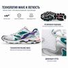 Mizuno Zapatillas Unisex Wave Rider 10 Blanco Plata Azul Teal D1GA210407