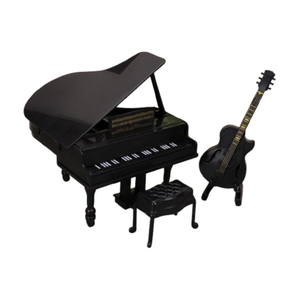 Simulation Dollhouse Simulation Model Miniature Size Musical Instruments Props Decoration Display