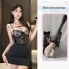 Sexy Secretary Lace Uniform Set with Tight Skirt for Pure Temptation