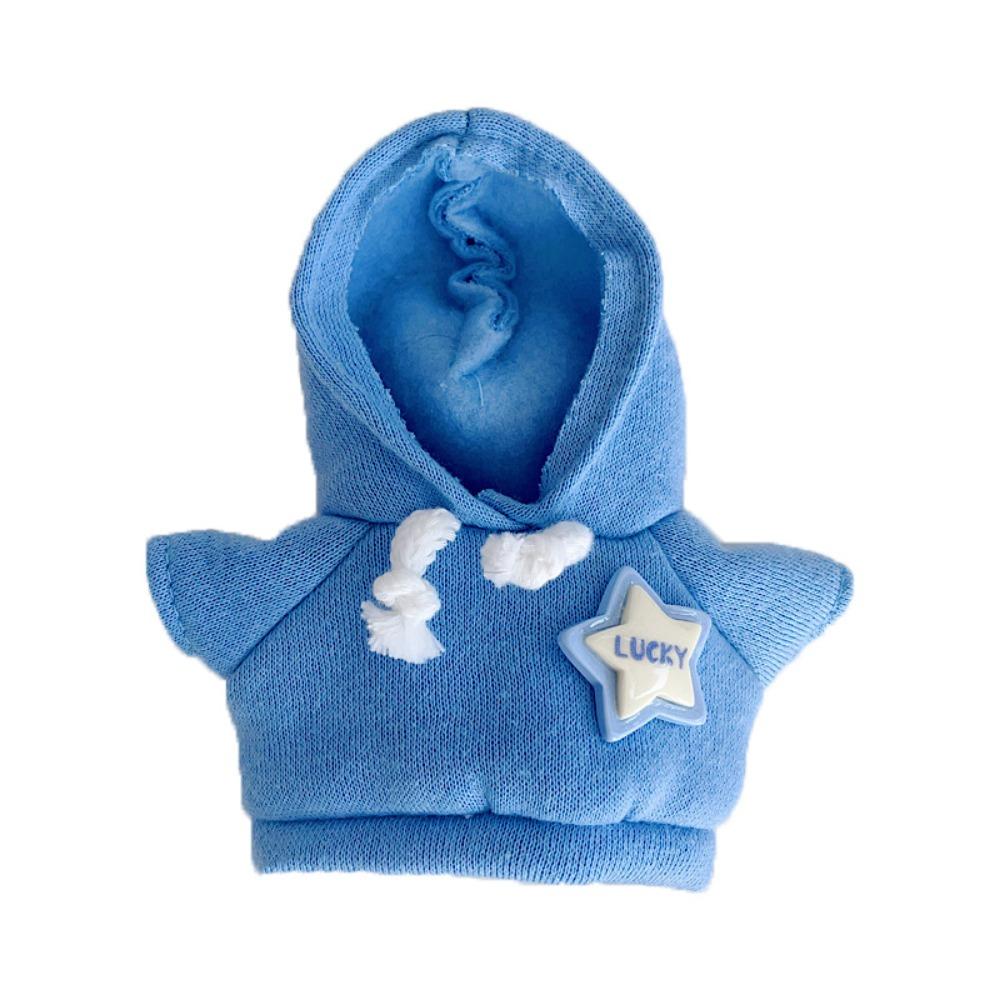 10 Colors Doll Clothes Outfit Sweaters Mini Idol Doll Star Hoodies for 17cm Stuffed Dolls