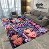 Bratz kawaii printed carpet Non-slip carpet outdoor carpets area rug Home bedroom decor rug for bedroom birthday gift