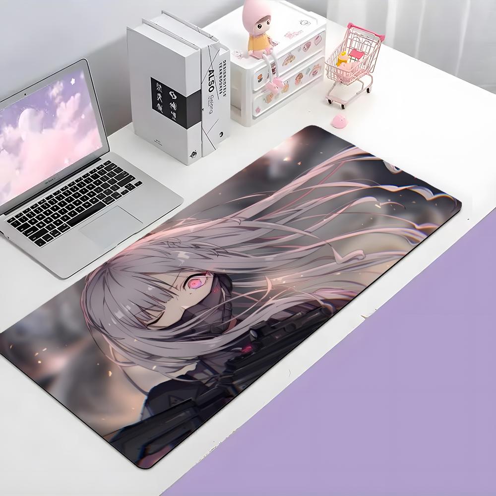 Game Tactical Ggirls Frontline Mouse Pad Large Gaming Mousepad With Thick Stitched Edge Nonslip Desk Mat