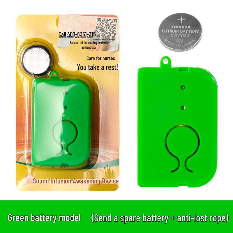 

Перезаряжаемый сигнализатор капельницы: Напоминание о низком уровне лекарства