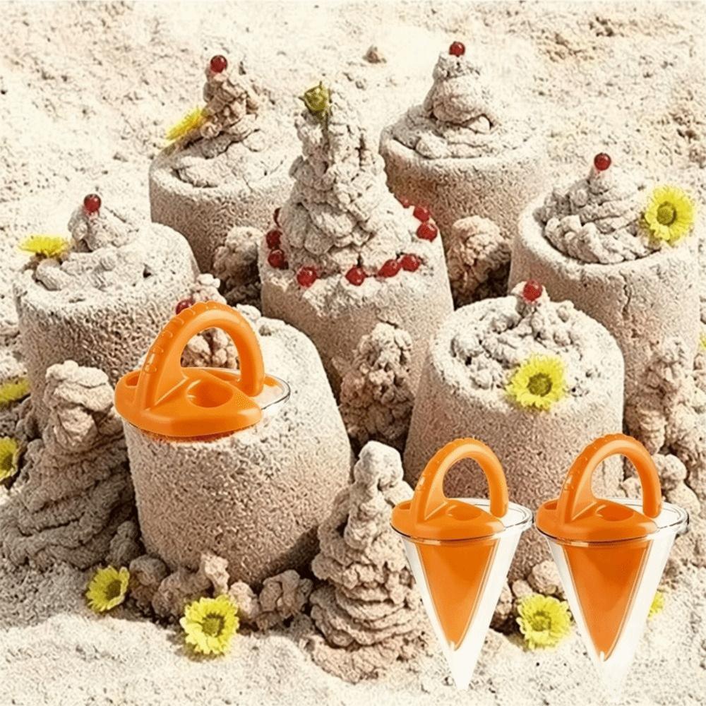 Handheld Beach Sand Funnel Multifunctional Overflow Funnel Toy Creative Sand Funnel Toy Beach Play