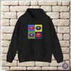 hoodie-Casual Pullover Sweatshirt Lipstick Pattern Andy Warhal Pop-Art Style