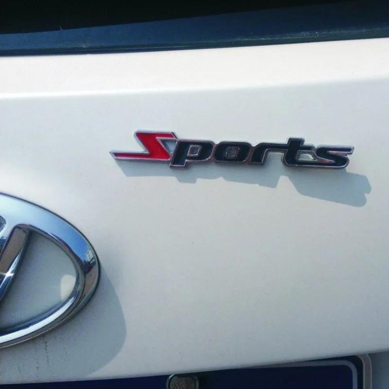 Car Sticker Fashion 3D Metal Sport Logo Car Truck Decor Pattern Badge Universal Sticker New Hot Boutique