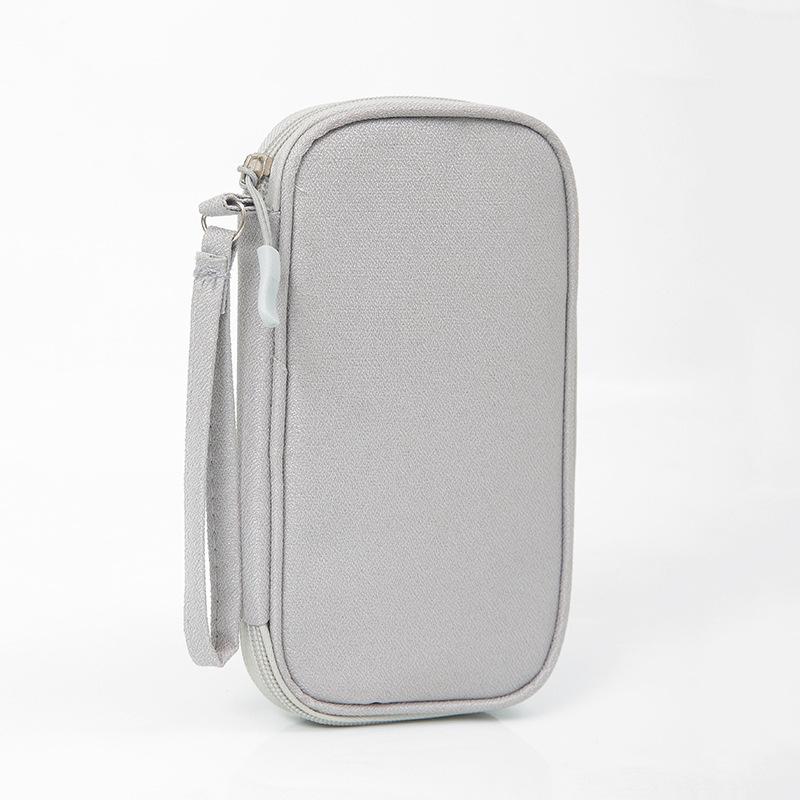 Portable Cable Organizer Bag Oxford Cloth Travel Electronic Accessories Storage Case for Power Bank Hard Drive