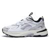 Li Ning Aurora 2K Bequeme Rutschfeste Abriebfeste Niedrige Freizeitschuhe Herren Standard Weiß AGCT107-1