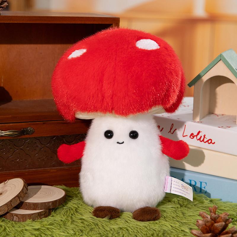 Peluche Fungo Fluorescente Comfort Notturno Per Bambini Decorazione Camera da Letto Bambini