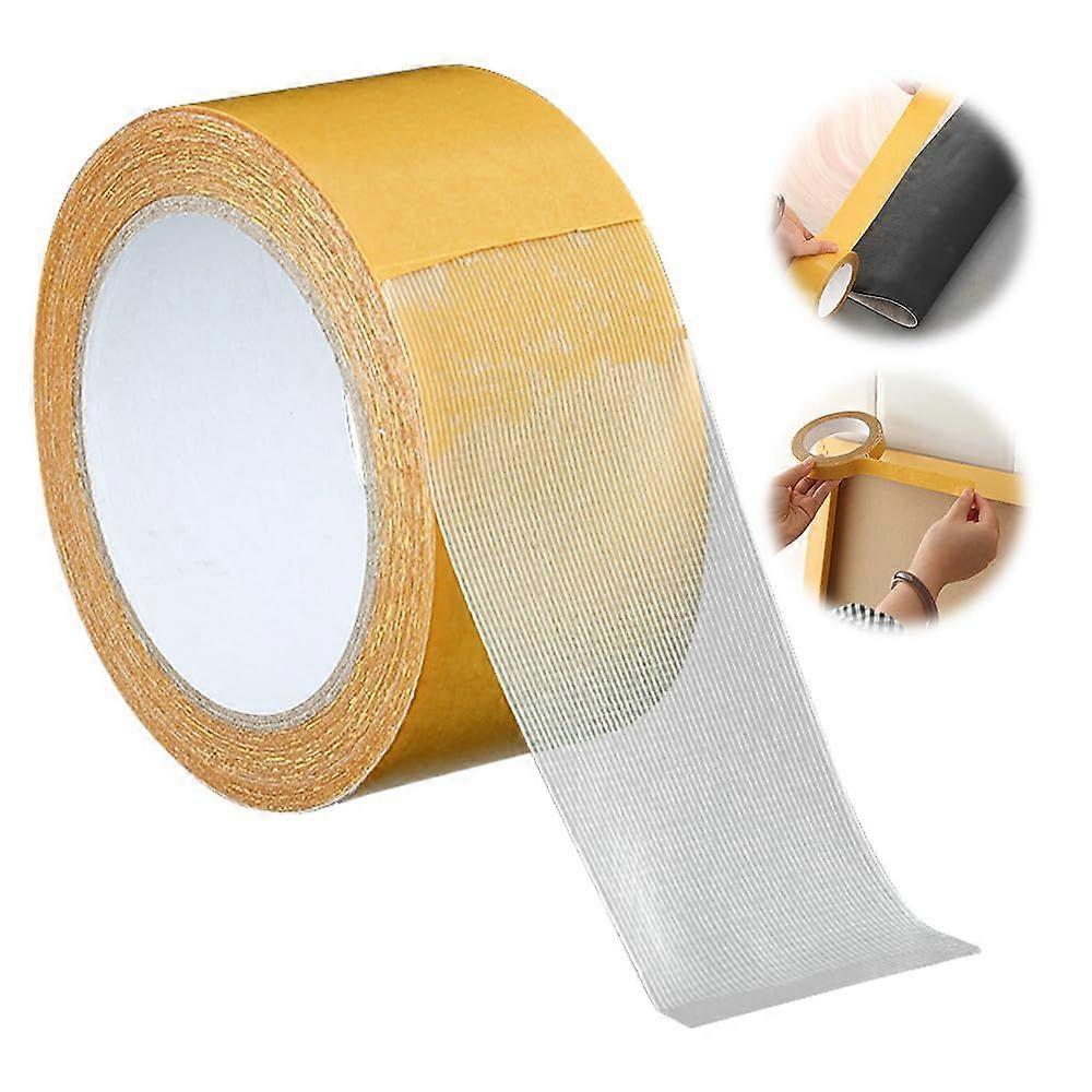 Strong Adhesive Double-Sided Gauze Fiber Mesh Tape, 2024 Newest Strong Gauze