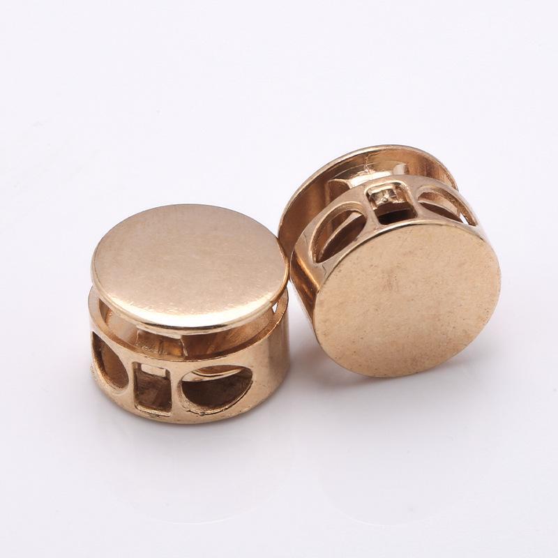 Double Hole Metal Spring Buckle for Hat and Trouser Adjustment