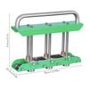 Portable Rolling Bender 0-90 Bending Angle Labor Saving Metal Brake Wear Resist For Rain Diverter & Making Folding Edges