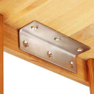 Angle Brackets Heavy Duty Corner Brace 90 Degree Internal L Brackets for Wood Joint Fastener L Angle Brackets for Window Cabinet Table Furniture
