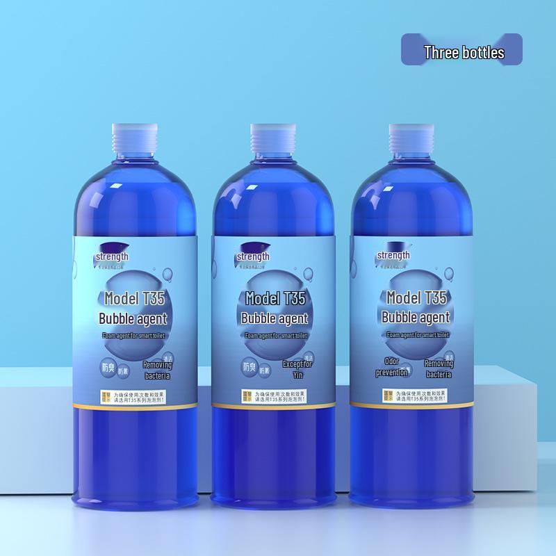 Universal Smart Toilet Foam Shield: Automatic Anti-Splash Deodorant Liquid Refill
