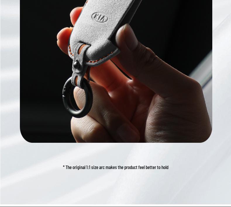 Kia K5/KX3/K2/K3 Alcantara Suede Key Case