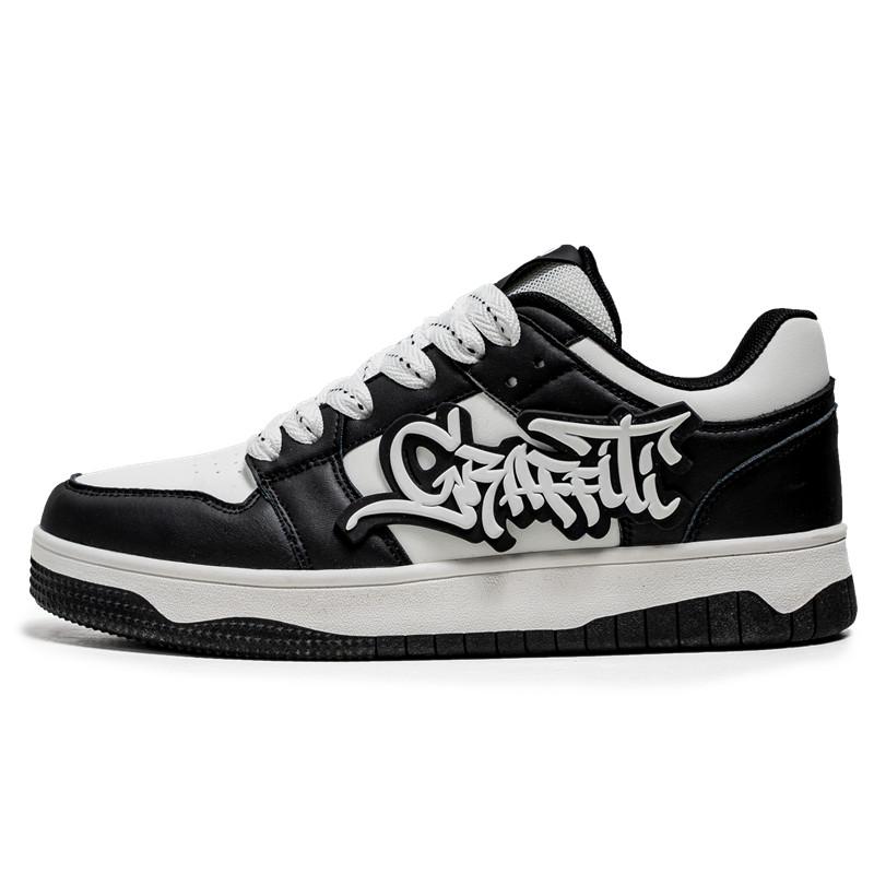 Módní modré designové skateboardové boty pánské streetwear hip hop tenisky pánské luxusní platformové skateboardové tenisky pánské basket homme